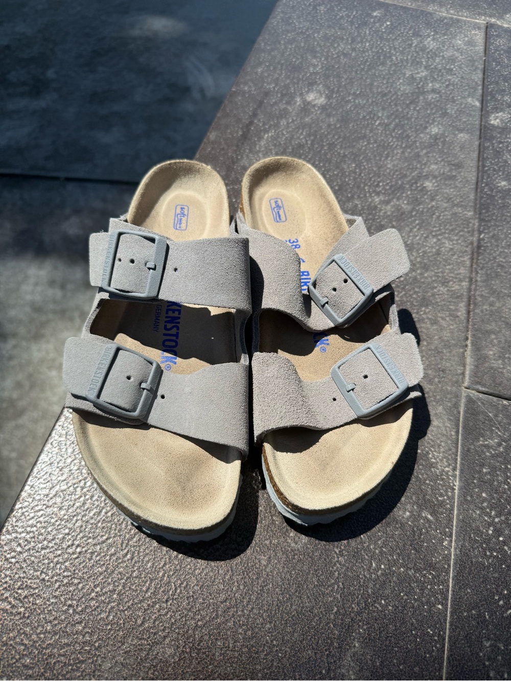 Birkenstock Arizona Soft Footbed Stone Coin - Picture 3 of 5